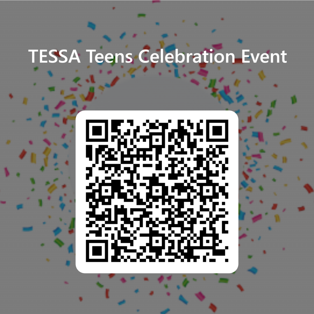 QR Code for TESSA Teens Celebration Event